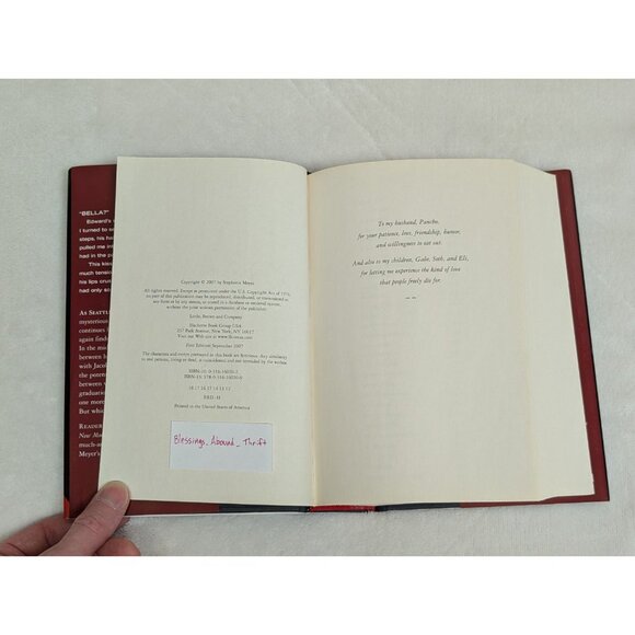 Autographed 3-Book Set by Stephenie Meyer – Twilight, New Moon, Eclipse Signed - Picture 7 of 8